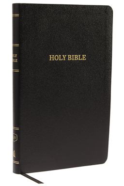 KJV Thinline Reference Bible Red Letter Edition [Black]  9780785215752 Front Cover