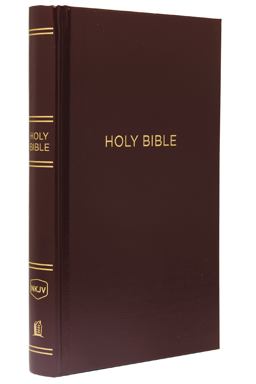 NKJV Pew Bible Red Letter Edition [Burgundy]
