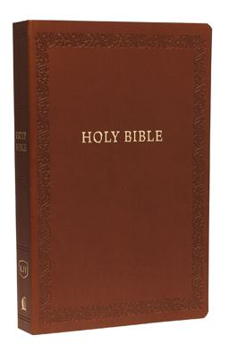 KJV Holy Bible Soft Touch Edition [Brown]
