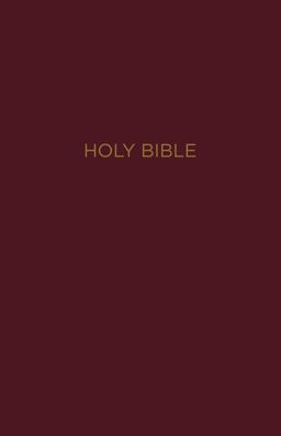 NKJV Reference Bible Indexed Red Letter Edition [Center-Column Giant Print, Burgundy]