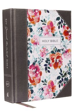 KJV Journal the Word Bible Red Letter Edition [Floral]