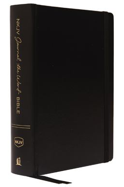 NKJV Journal the Word Bible Red Letter Edition [Black]