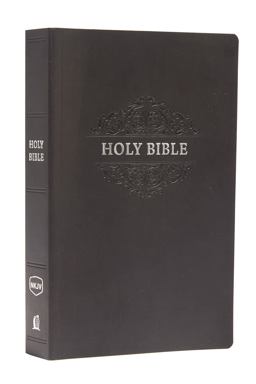 NKJV Holy Bible Soft Touch Edition [Black]