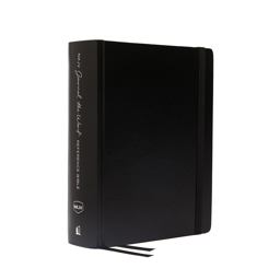 NKJV Journal the Word Reference Bible Red Letter Edition [Black]