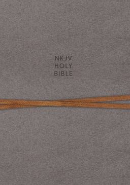 NKJV Journal the Word Reference Bible Red Letter Edition [Grey]  9780785220244 Front Cover