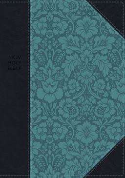 NKJV Journal the Word Reference Bible Red Letter Edition [Blue]