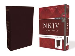 NKJV Study Bible Red Letter Edition [Burgundy]