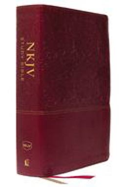 NKJV Study Bible Full-Color Red Letter Edition [Red]  9780785220688 Front Cover
