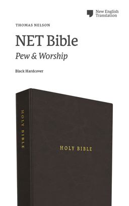 NET Pew and Worship Bible [Black]