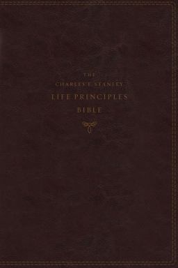 NKJV Charles F. Stanley Life Principles Bible [Second Edition, Indexed, Burgundy]