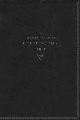 KJV Charles F. Stanley Life Principles Bible [Second Edition, Indexed, Black]