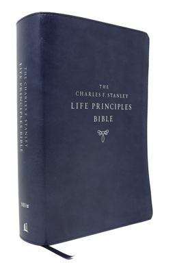 NIV Charles F. Stanley Life Principles Bible, 2nd Edition, Leathersoft, Thumb Indexed, Comfort Print