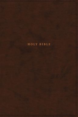 NKJV Classic Verse-By-Verse Center-Column Reference Bible Red Letter Edition [Brown]