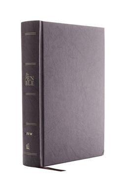 The NIV, Open Bible, Red Letter Edition, Comfort Print