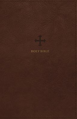 NRSV Catholic Bible [Large Print, Brown]