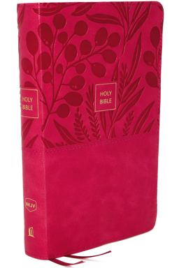 NKJV End-Of-verse Reference Bible, Personal Size Large Print, Thumb Indexed, Red Letter Edition, Comfort Print
