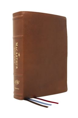 The ESV Macarthur Study Bible, 2nd Edition, Premium Goatskin Leather, Premier Collection