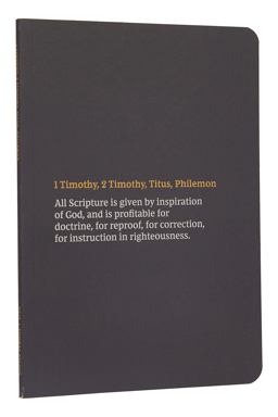 NKJV Bible Journal - 1-2 Timothy, Titus, Philemon, Comfort Print