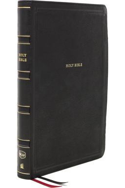 NKJV Deluxe Thinline Reference Bible, Thumb Indexed, Red Letter Edition, Comfort Print