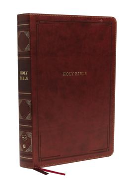 NKJV Reference Bible, Super Giant Print, Red Letter Edition, Comfort Print