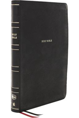 NKJV Thinline Reference Bible, Large Print, Thumb Indexed, Red Letter Edition, Comfort Print