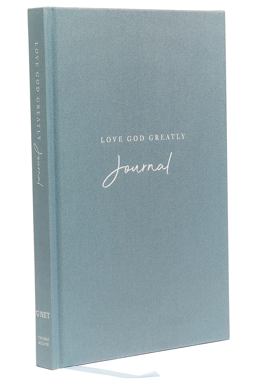 NET Love God Greatly Journal, Cloth over Board, Comfort Print