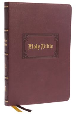 KJV Thinline Large Print Bible, Vintage Series, Red Letter, Comfort Print