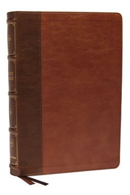 KJV Large Print Verse-By-verse Reference Bible, Maclaren Series, Comfort Print