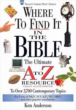 Where to Find It in the Bible