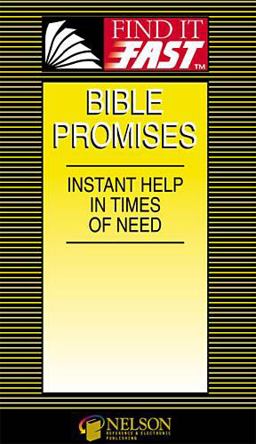 Find It Fast Bible Promises