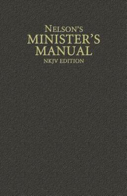 Nelson's Minister's Manual  9780785250890 Front Cover