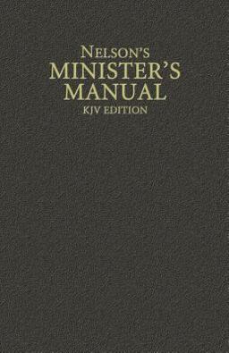 Nelson's Minister's Manual  9780785250906 Front Cover