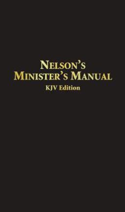 Nelson's Minister's Manual KJV  9780785252580 Front Cover