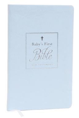 KJV Baby's First New Testament Red Letter Comfort Print [Blue]