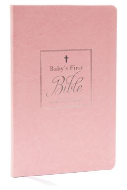 KJV Baby's First New Testament Red Letter Comfort Print [Pink]