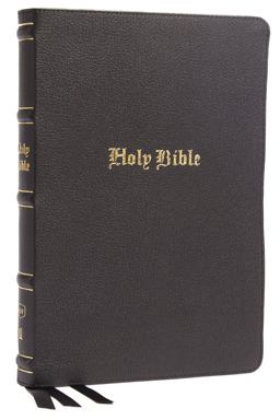 KJV Thinline Bible Red Letter [Thumb Indexed, Large Print, Black]