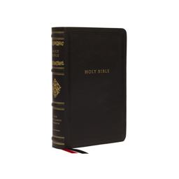 NKJV Personal Size Reference Bible, Sovereign Collection, Red Letter, Comfort Print [Black]  9780785264903 Front Cover