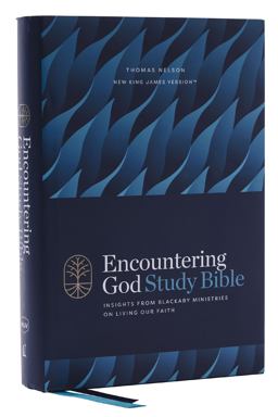 NKJV , Encountering God Study Bible, Red Letter, Comfort Print