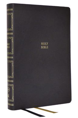 KJV, Paragraph-Style Large Print Thinline Bible, Red Letter, Comfort Print
