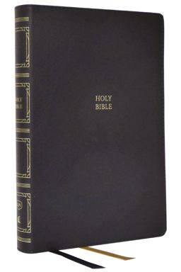 KJV, Paragraph-Style Large Print Thinline Bible, Red Letter, Thumb Indexed, Comfort Print