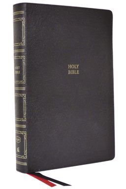 KJV, Paragraph-Style Large Print Thinline Bible, Red Letter, Thumb Indexed, Comfort Print