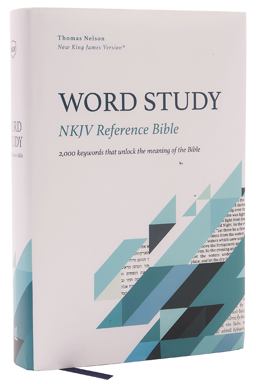 NKJV, Word Study Reference Bible, Red Letter, Comfort Print