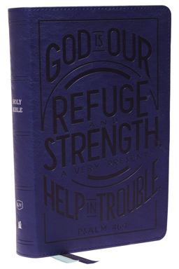 KJV, Personal Size Reference Bible, Verse Art Cover Collection, Leathersoft, Red Letter, Thumb Indexed, Comfort Print