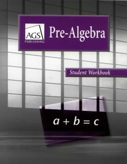 Pre-Algebra Student Workbook