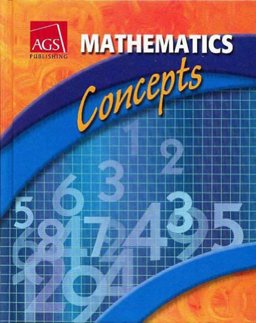 Mathematics: Concepts Student Workbook