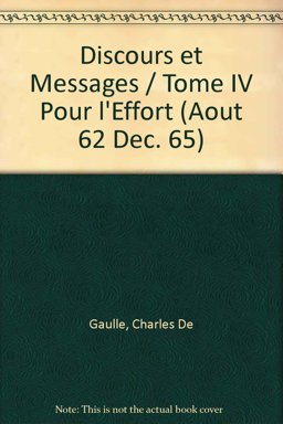 Discours et Messages
