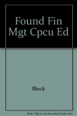 Foundations of Financial Management