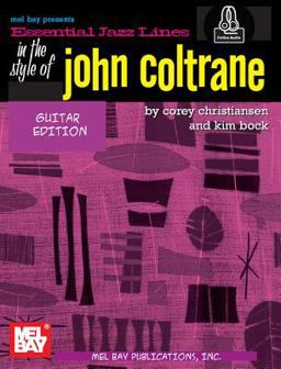 Essential Jazz Lines In the Style of John Coltrane/Guitar Edt  9780786687176 Front Cover