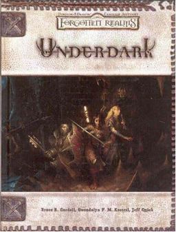 Underdark Forgotten Realms Accessory  9780786930531 Front Cover