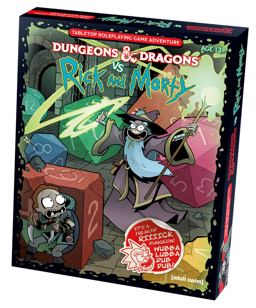 Dungeons and Dragons vs Rick and Morty (d&d Tabletop Roleplaying Game Adventure Boxed Set)